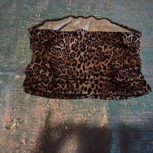 Leopard Print‎ Tube Top